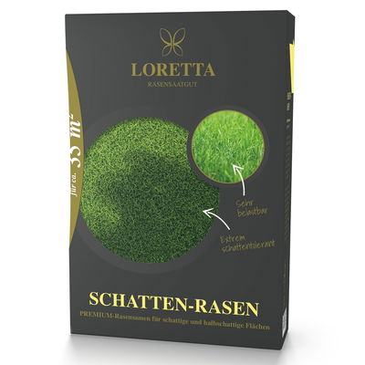 Rasensamen, Schatten-Rasen, Mantelsaat Vital, 0,6 kg Rasensamen, Schatten-Rasen, Mantelsaat Vital, 0,6 kg