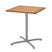 Balkontisch 'Kingsbury', grau, ca. 62 x 62 x 74 cm