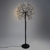 LED-Baum, warmweiß, 576 LEDs, schwarz, ca. Ø 40 x H 100 cm