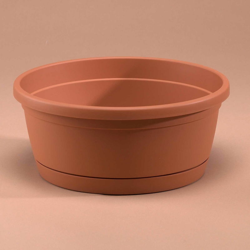 Euro 3 Plast Vaso Con Riserva - Design Moderno, Bianco, 25 Cm, Per
