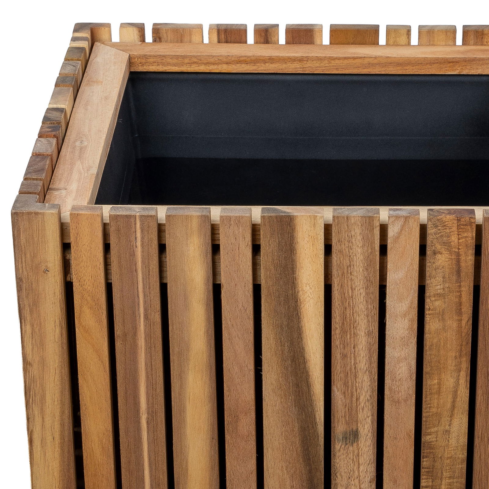 Kölle Pflanztrog 'Akazie', natur, ca. 40 x 40 x H 45 cm