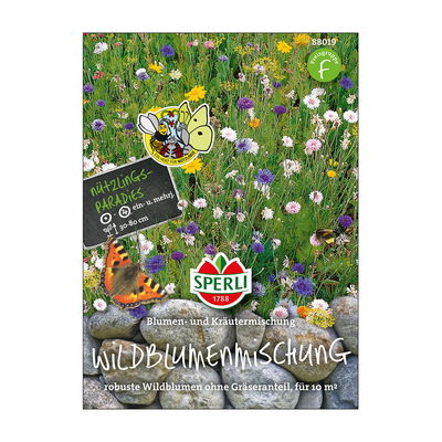 Blumensamenmischung, Wildblumen- & Kräuterwiese