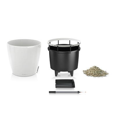 Lechuza 'Classico Premium LS 43', weiß, ca. Ø 43 x H 40 cm