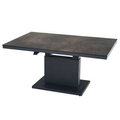 Siena Garden Lifttisch 'Talina', anthrazit, ca. 137 x 90 x H52-74 cm