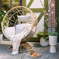 Drehsessel 'Santa Teresa' inkl. Kissen, natur