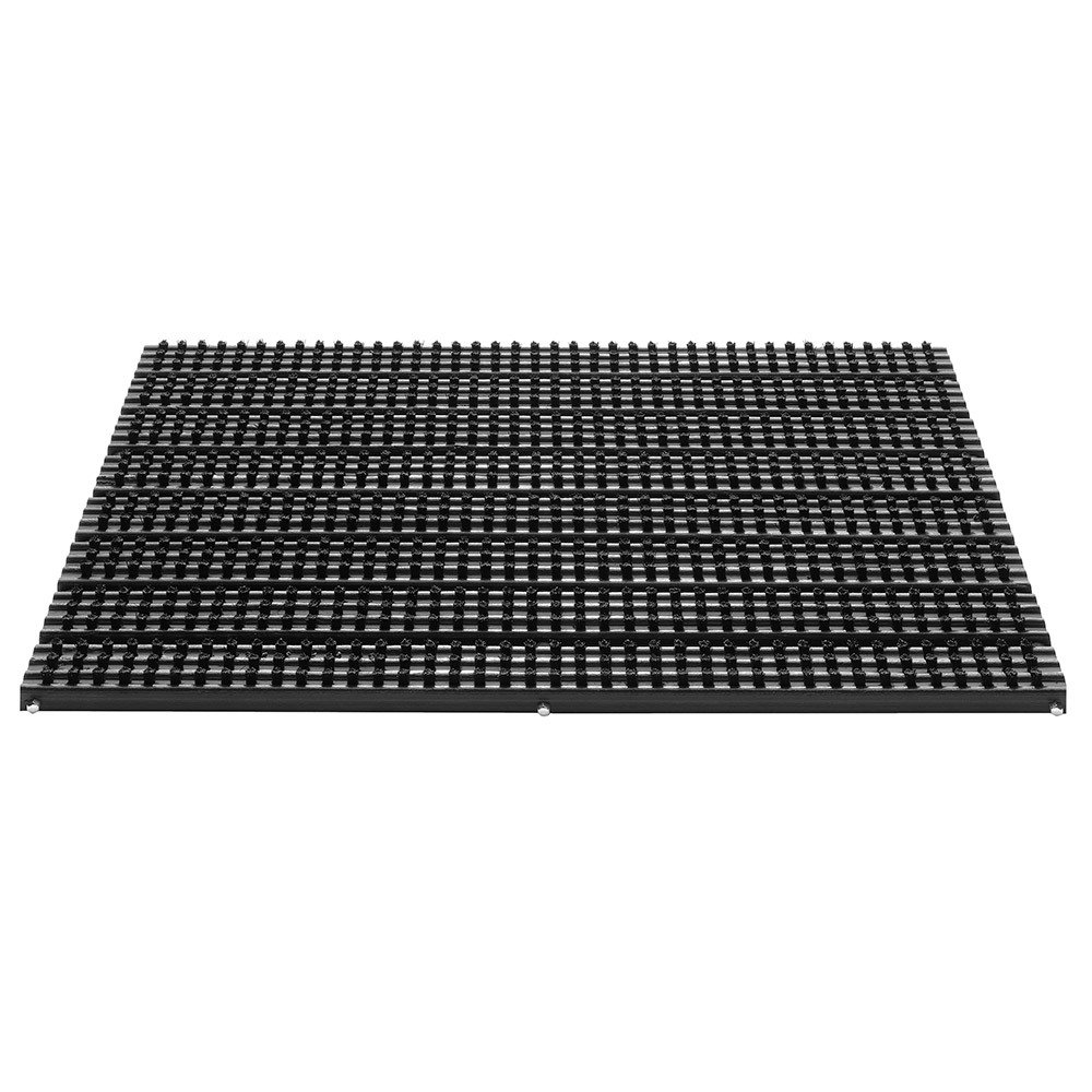 Kölle Gitter-Fußmatte schwarz, 38,5x59 cm