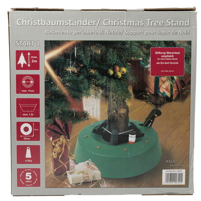 Weihnachtsbaumständer 'Start1', Baumhöhe bis 2 m, Stamm-Ø 3-11 cm