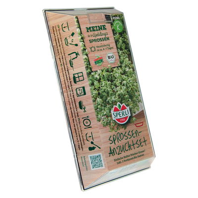Sperli's Bio Keimsprossen Anzuchtset Kresse, für 1-2 Portionen Sperli's Bio Keimsprossen Anzuchtset Kresse, für 1-2 Portionen