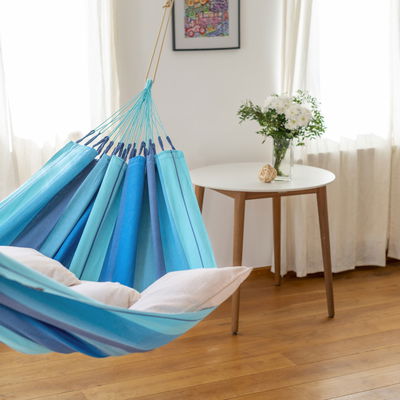 Hängematte 'Modesta', Lagoon, Single - L 300 x B 140 cm Hängematte 'Modesta', Lagoon, Single - L 300 x B 140 cm