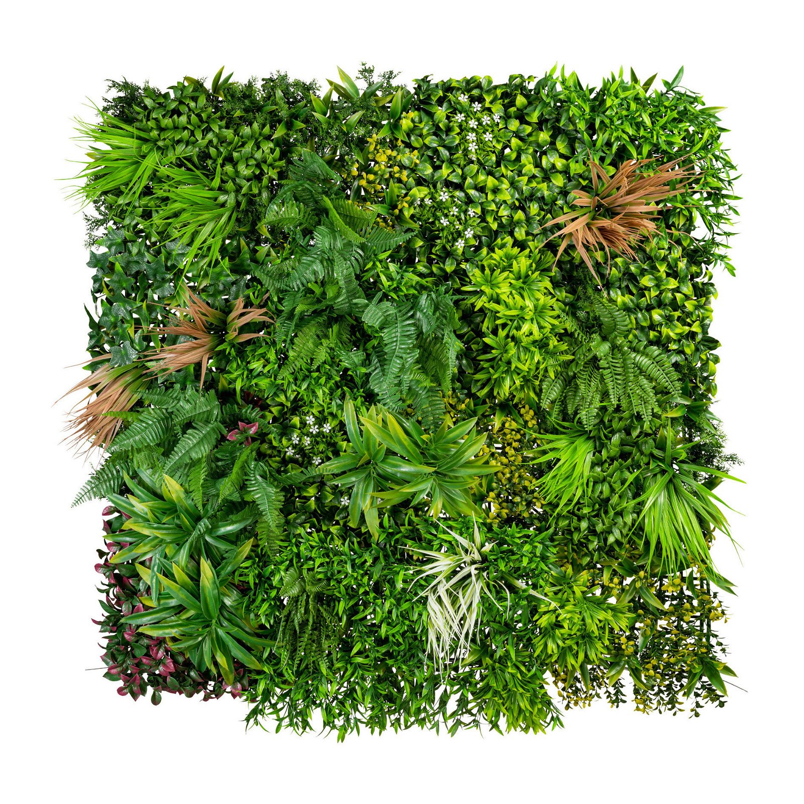 Kunstpflanze Premium-Blättermatte, ca. 100 x 100 cm