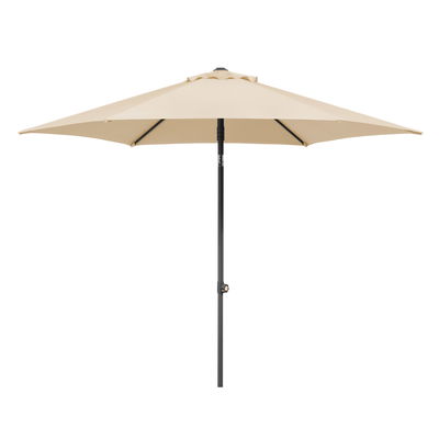 Mittelstockschirm 'Sevilla', Ø ca. 270 cm, natur