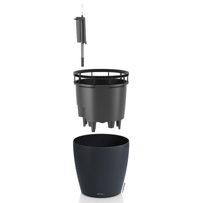 Lechuza Pflanzgefäß 'Classico LS 50', grau, ca. 49 x 49 x H 46,5 cm