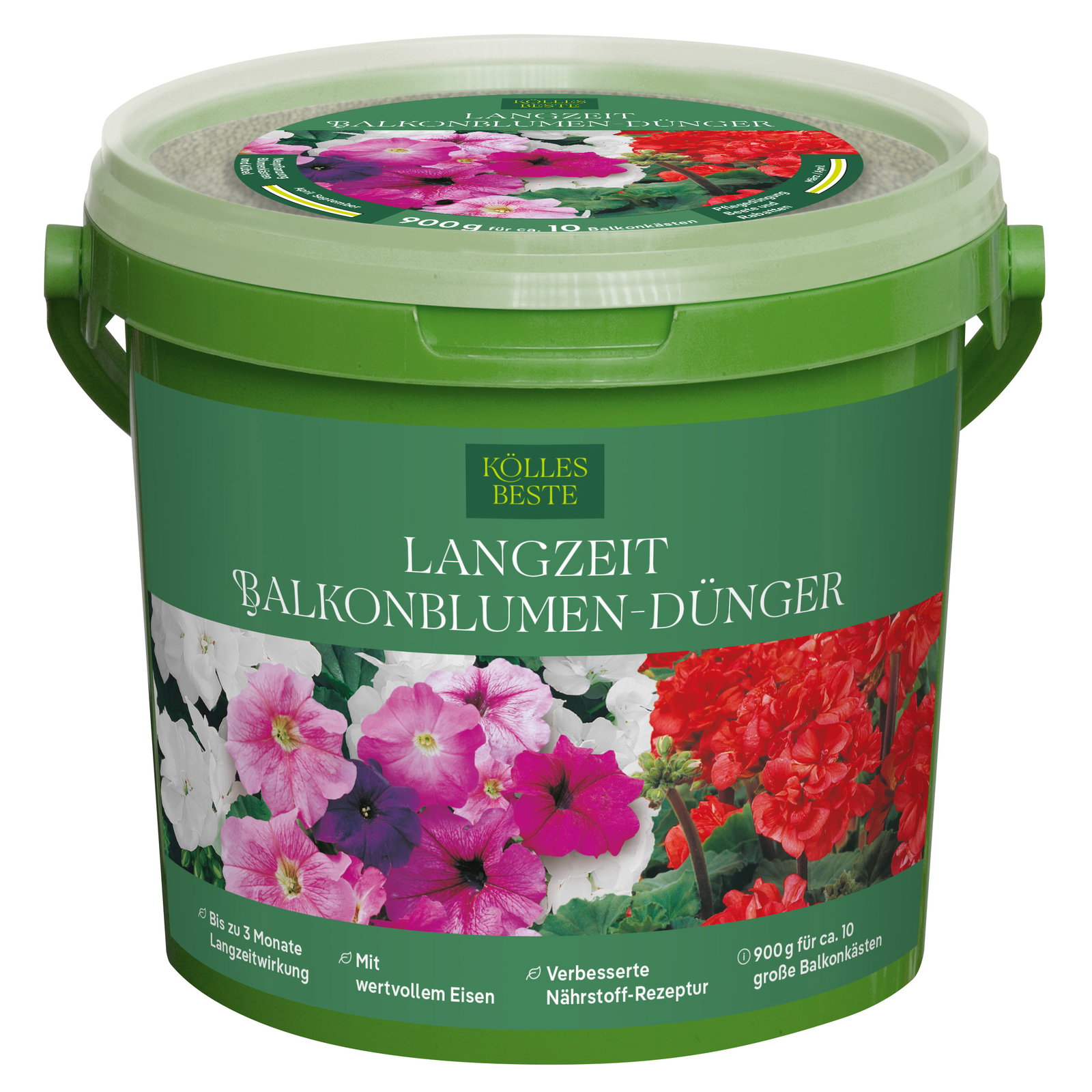 Kölles Beste Langzeit Balkonblumendünger, 900 g Kölles Beste Langzeit Balkonblumendünger, 900 g