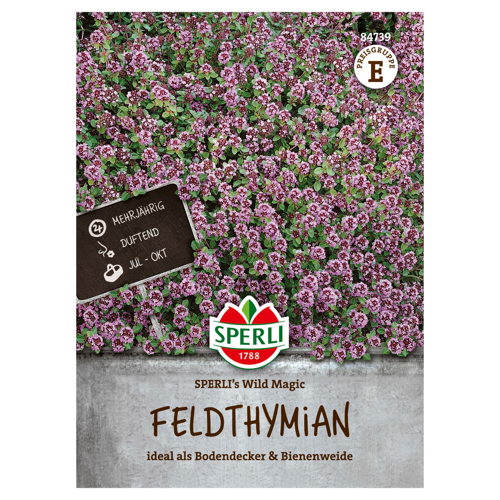 Sperli Saatgut Feldthymian 'Sperli’s Wild Magic', grün & rosa Sperli Saatgut Feldthymian 'Sperli’s Wild Magic', grün & rosa