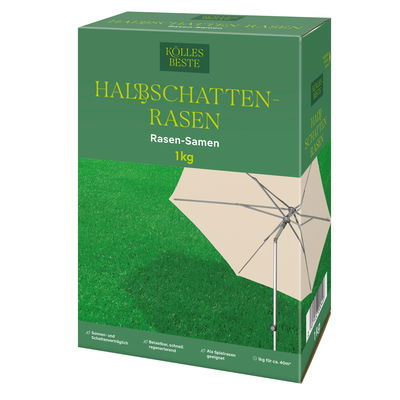 Kölles Beste Halbschatten-Rasen, Unkraut- und Moosressistent