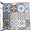 Mosaik-Bistroklappstuhl 'Toulouse', braungrau, Stahl, Naturstein, 90 x 45 x 38 cm