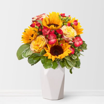 Blumenstrauß 'Viel Glück', handgebunden Blumenstrauß 'Viel Glück', handgebunden