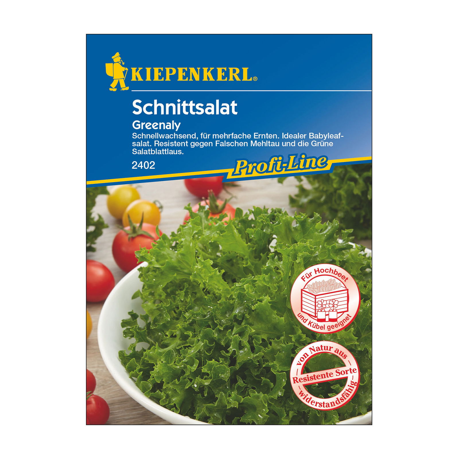 Saatgut, Schnittsalat 'Greenlay'