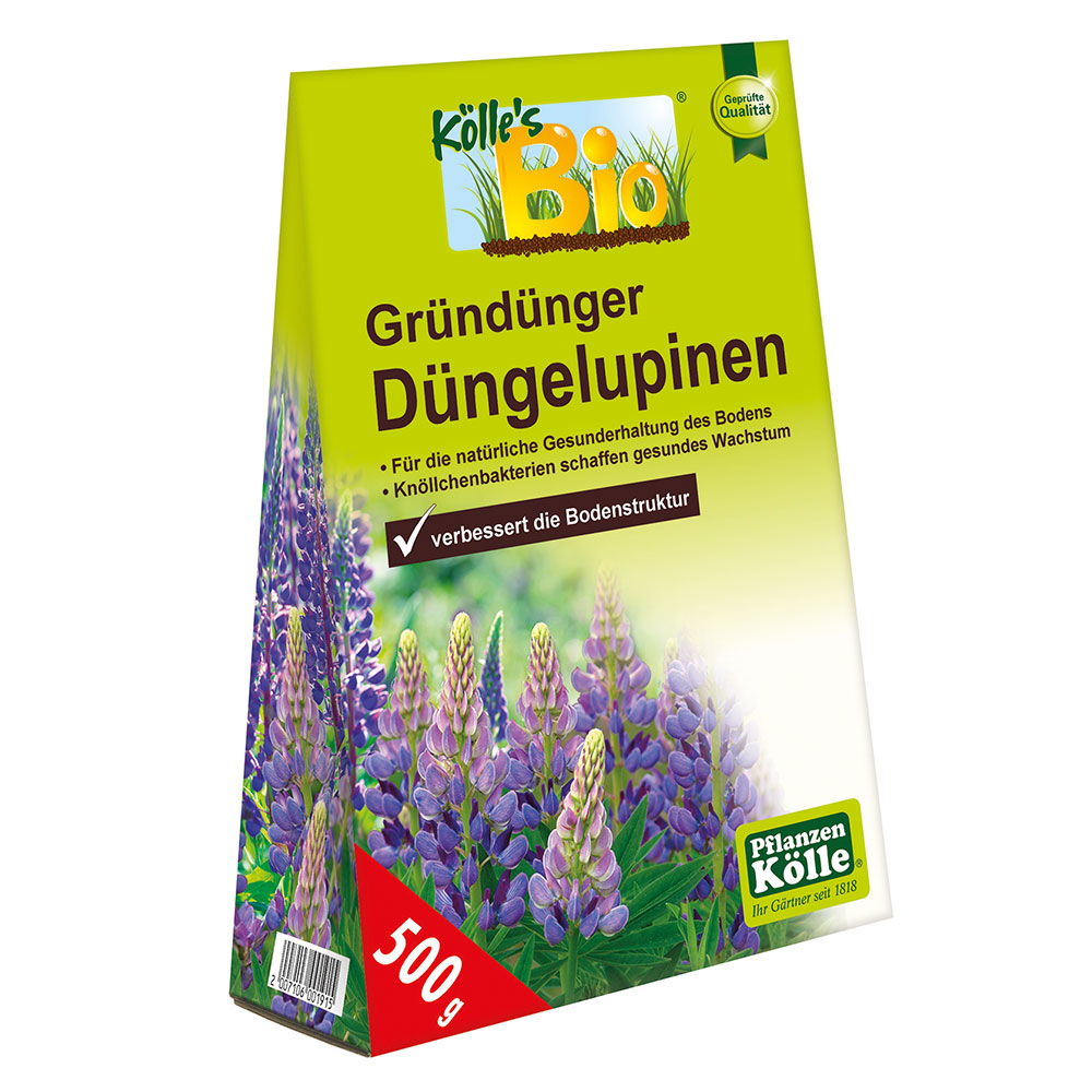 Kölle Bio Gründünger Düngelupinen, 500 g