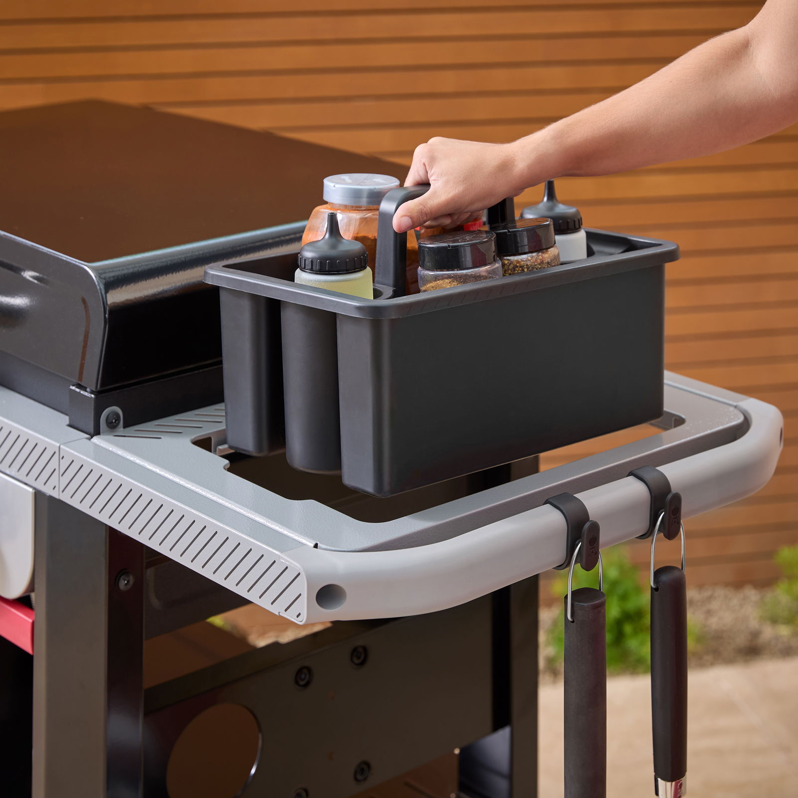 Weber Gasgrill 'Slate GPD', Premium Plancha, schwarz/silber Weber Gasgrill 'Slate GPD', Premium Plancha, schwarz/silber