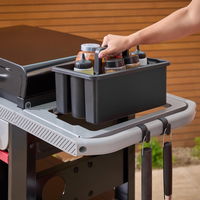 Weber Gasgrill 'Slate GPD', Premium Plancha, schwarz/silber Weber Gasgrill 'Slate GPD', Premium Plancha, schwarz/silber