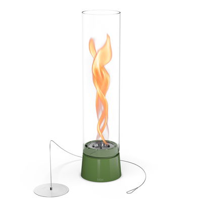 Höfats Tischfeuer 'Spin Air 1200', grün, Edelstahl, Ø13,8 x H54 cm Höfats Tischfeuer 'Spin Air 1200', grün, Edelstahl, Ø13,8 x H54 cm