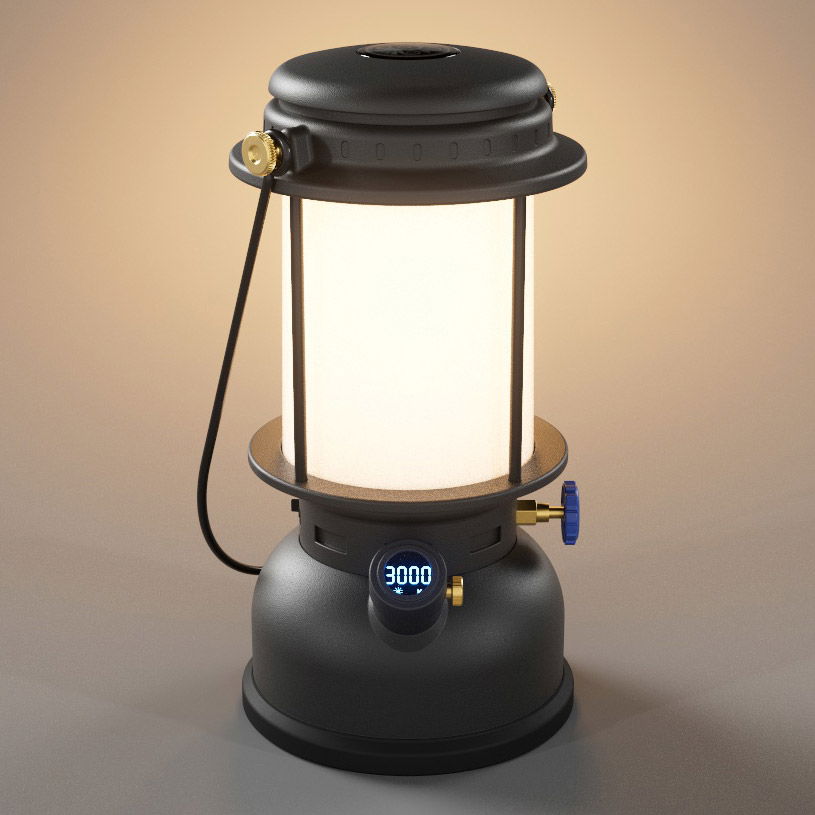 Petromax LED-Laterne LM500, schwarz