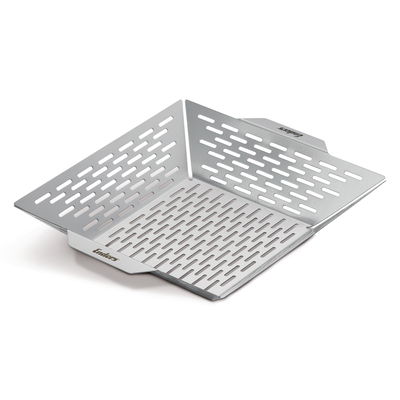 Enders Grillkorb L, grau, Edelstahl, ca. 35 x 30 x 6,5 cm