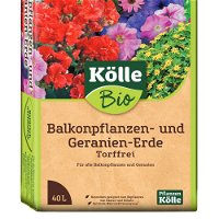 Bio Balkon- & Geranienerde, 40 Liter