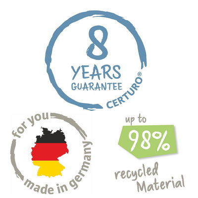 Scheurich Pflanzgefäß 'Groove+', concrete, ca. Ø 39 x H 35 cm Scheurich Pflanzgefäß 'Groove+', concrete, ca. Ø 39 x H 35 cm