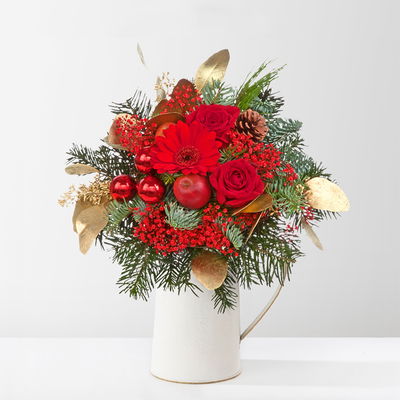 Blumenstrauß 'Tannenduft', handgebunden