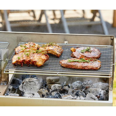 Grillgitter Matte, eckig, 36 x 40 cm, antihaftbeschichtet Grillgitter Matte, eckig, 36 x 40 cm, antihaftbeschichtet