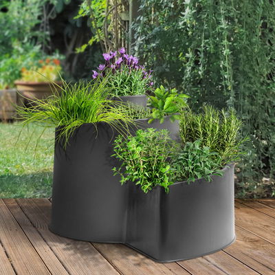 Kölle Kräuterschnecke, anthrazit, ca. 52 x 43 x H 34 cm Kölle Kräuterschnecke, anthrazit, ca. 52 x 43 x H 34 cm