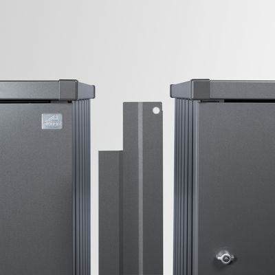 Biohort Verbindungselement für 2 Mülltonnenboxen 'Alex', dunkelgrau-metallic Biohort Verbindungselement für 2 Mülltonnenboxen 'Alex', dunkelgrau-metallic
