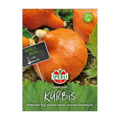 Gemüsesamen, Kürbis 'Uchiki Kuri'
