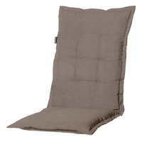 Niederlehnerauflage 'Panama', taupe, ca. 105 x 50 cm Niederlehnerauflage 'Panama', taupe, ca. 105 x 50 cm