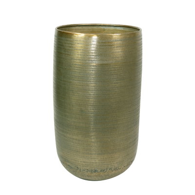 Kölle Pflanzgefäß 'Rowen High', grün, ca. Ø 38 x H 62 cm