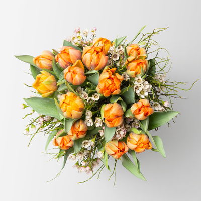 Blumenstrauß 'Grenada', handgebunden