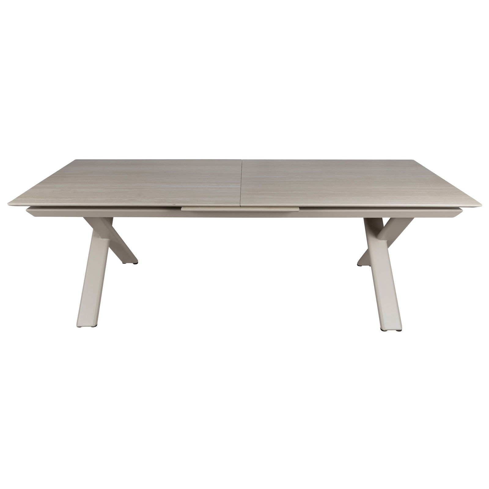 Kölle Ausziehtisch 'Taunus', mokka, ca. 240-300 x 100 x H 78 cm