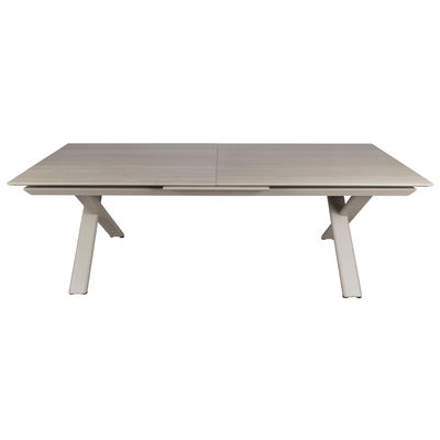 Kölle Ausziehtisch 'Taunus', mokka, ca. 240-300 x 100 x H 78 cm