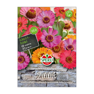 Blumensamenmischung, Zinnie 'Forecast'