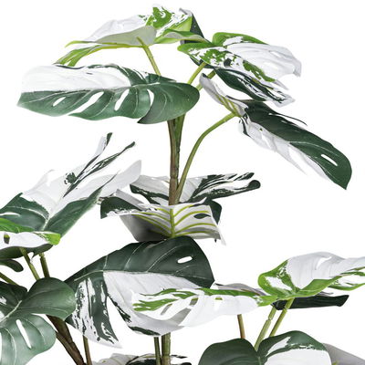 Künstliches Fensterblatt 'Monstera deliciosa Variegata' Künstliches Fensterblatt 'Monstera deliciosa Variegata'