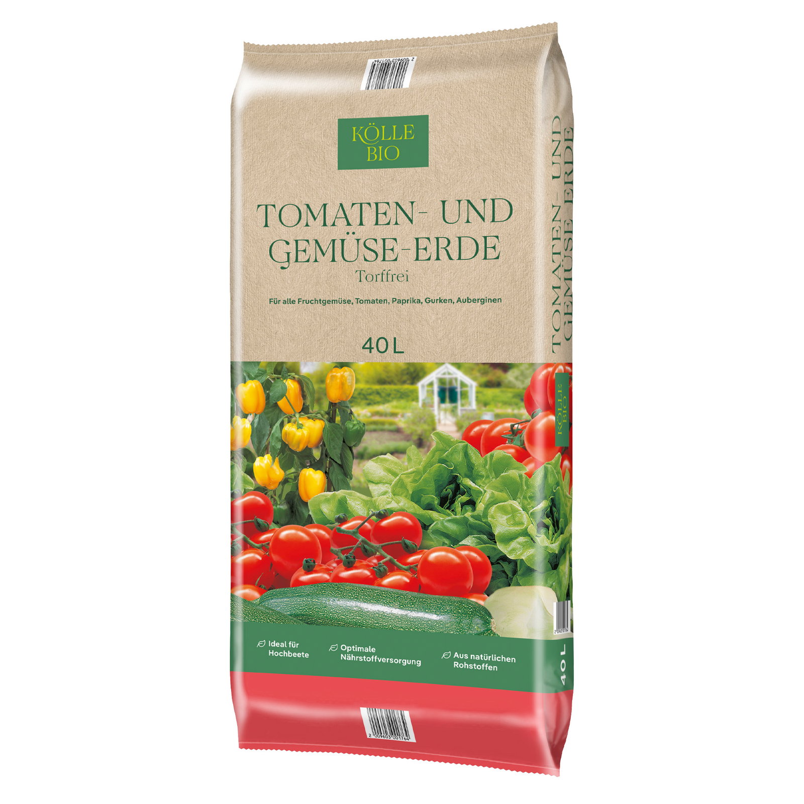 Kölle Bio Tomaten- & Gemüseerde, torffrei, 40 Liter Kölle Bio Tomaten- & Gemüseerde, torffrei, 40 Liter