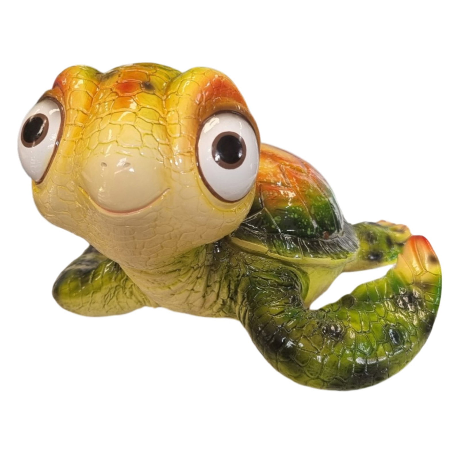 Deko Wasserschildkröte, bunt, Höhe ca. 18 cm