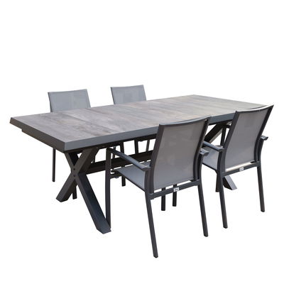 Kölle Ausziehtisch 'Jersey', Keramikplatten, ca. 205/265x103cm Kölle Ausziehtisch 'Jersey', Keramikplatten, ca. 205/265x103cm