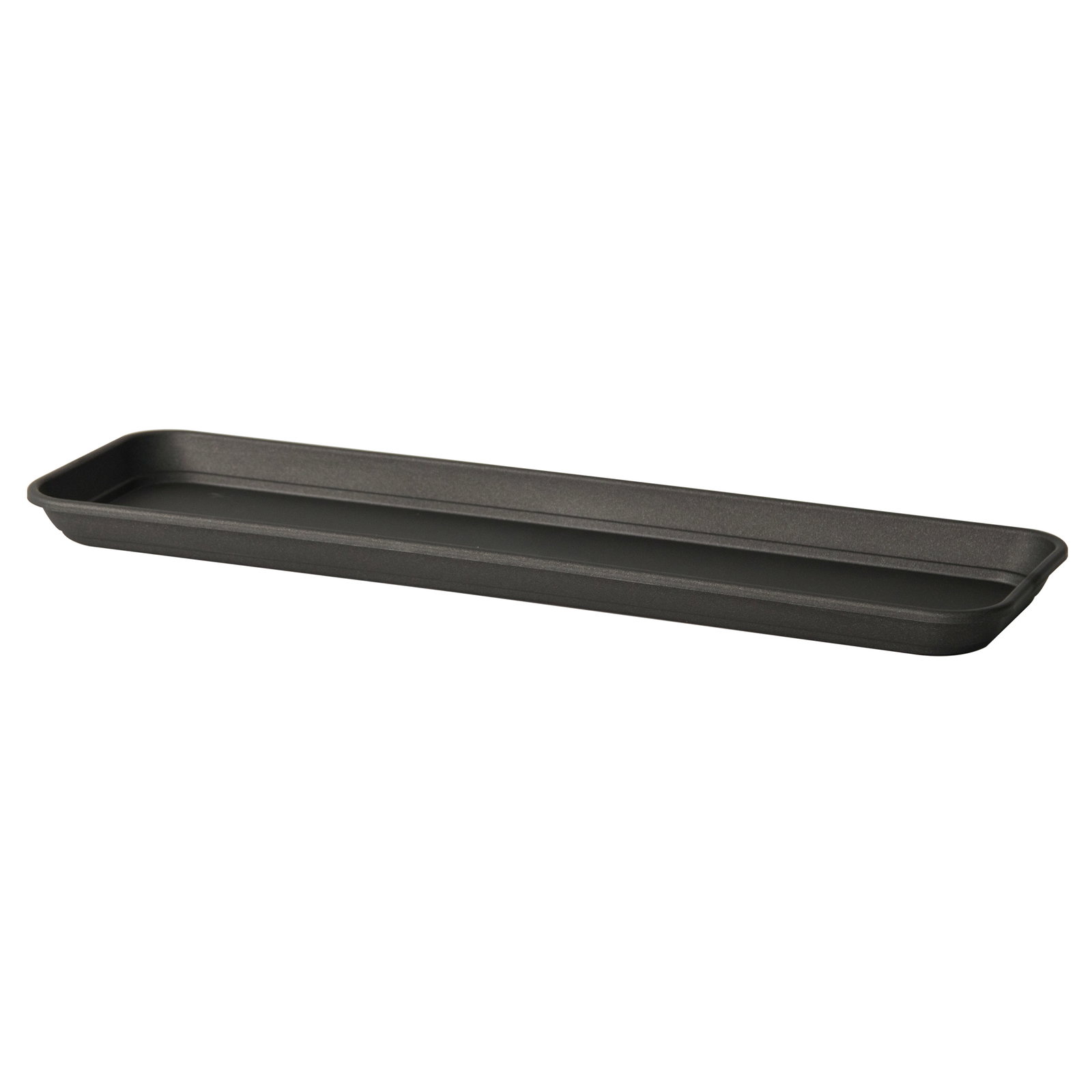 Euro 3 Plast Untersetzer 'Inis', anthrazit, ca. 50 x 16 x H 3 cm Euro 3 Plast Untersetzer 'Inis', anthrazit, ca. 50 x 16 x H 3 cm