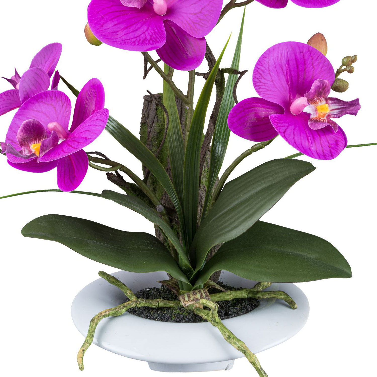 Künstliche Orchidee, lila, Höhe ca. 41 cm