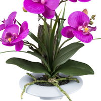 Künstliche Orchidee, lila, Höhe ca. 41 cm