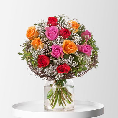 Blumenstrauß 'Mit Liebe', handgebunden Blumenstrauß 'Mit Liebe', handgebunden