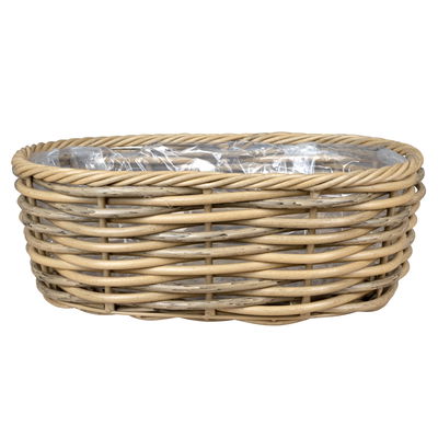 Kölle Pflanzkorb 'Jet', natural, ca. 47 x 34 x H 16 cm Kölle Pflanzkorb 'Jet', natural, ca. 47 x 34 x H 16 cm